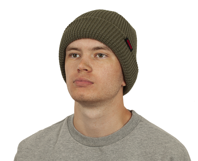 BENNON Reflectos Polyacrylic Beanie, Green