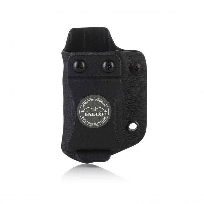 Falco Kydex puzdro F901 2021 pre jeden zásobník Glock 17, čierne ľavé