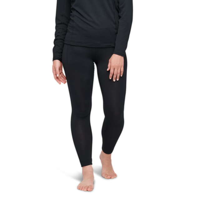 Black Diamond Coefficient Lt Women's Thermal Underwear, Black