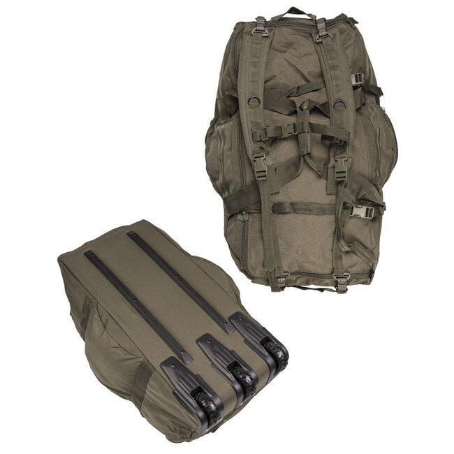 Mil-Tec OD Combat Bag with Wheel