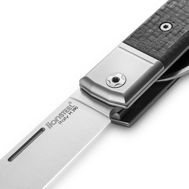 Lionsteel BestMAN M390 Steel Folding Knife BM13 CF