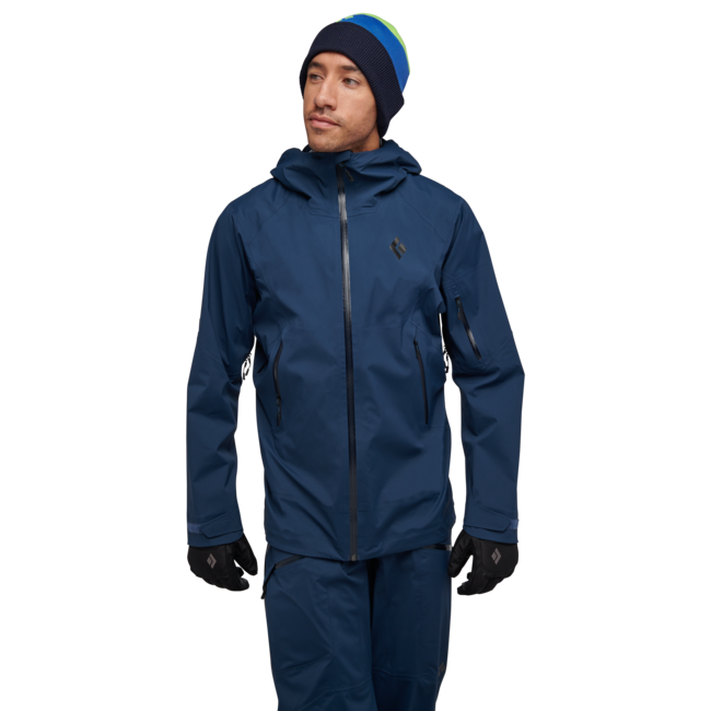 Black Diamond Women's Recon Lt Men's Stretch Shell Ski Jacket, Indigo