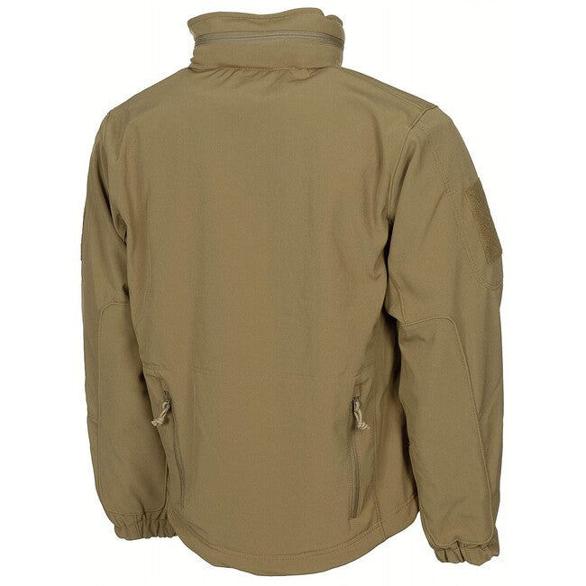 MFH Professional Softshell Jacket Scorpion, Coyote Tan