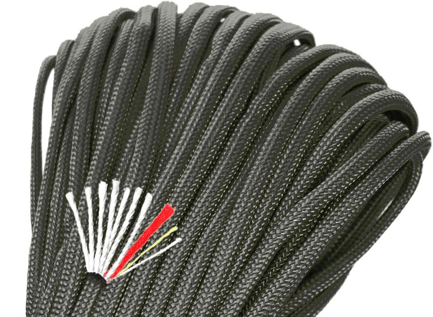 Origin Outdoors Lighter 4in1 Paracord 30 m Black
