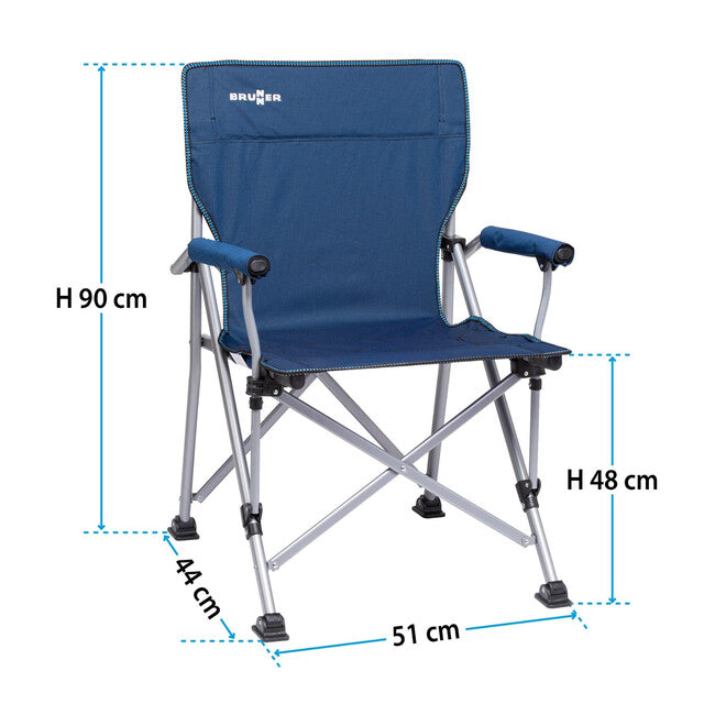 Brunner Camping Chair, Black
