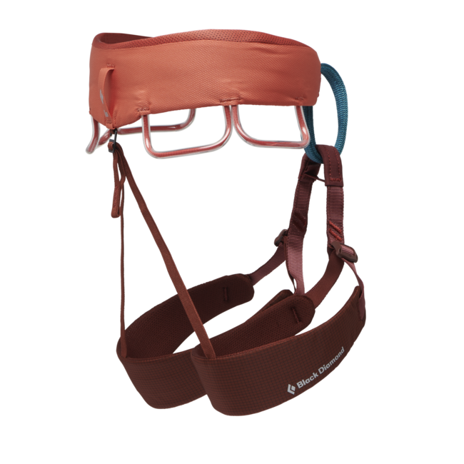 Black Diamond Women's Climbing Harness Momentum, Baja Sunrise