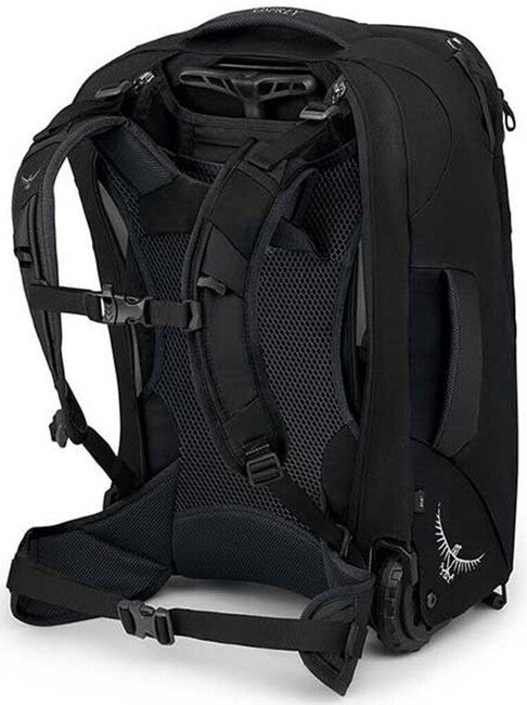 Osprey Farpoint Wheels 36 II Rolling Travel Bag, Black