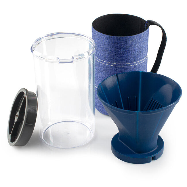 GSI Outdoors JavaDrip Coffee Dripper with Cup 887 ml, Blue
