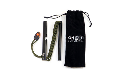 Origin Outdoors Firesteel Goliath Ferrocerium Rod, Brown