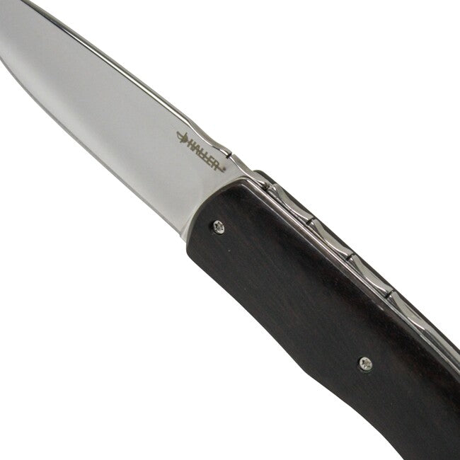 Haller Pocket Knife Ebonwood Handle
