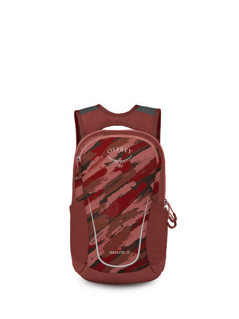 OSPREY Daylite Jr Daypack, Brush Strokes Print/Red Canyon