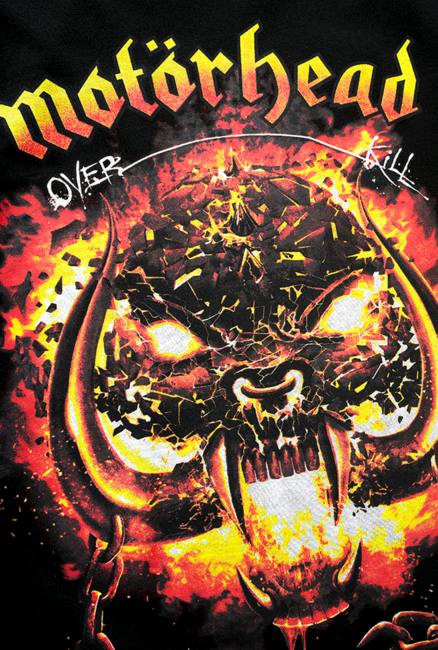 Brandit Motörhead Overkill T-Shirt, Black