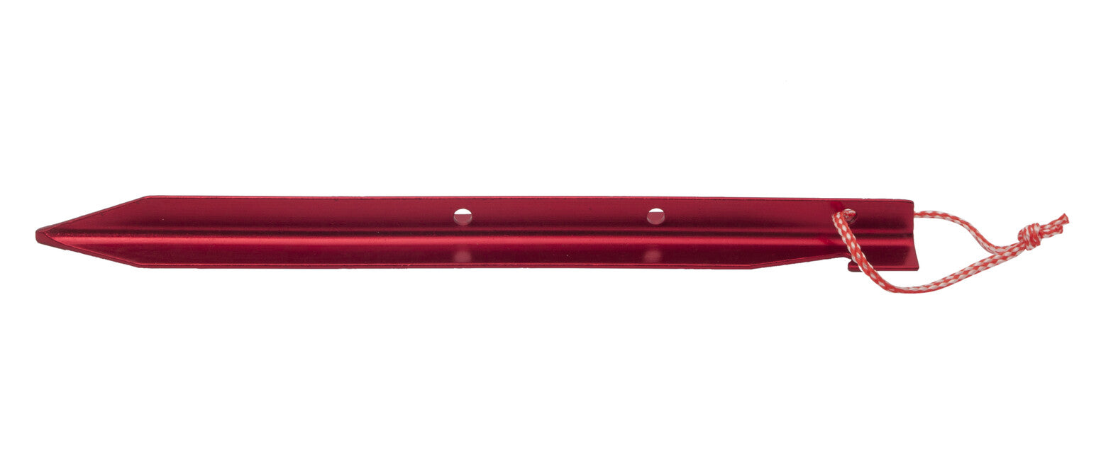 BasicNature T-Stake Tent Peg, Red 25 cm 4 pcs