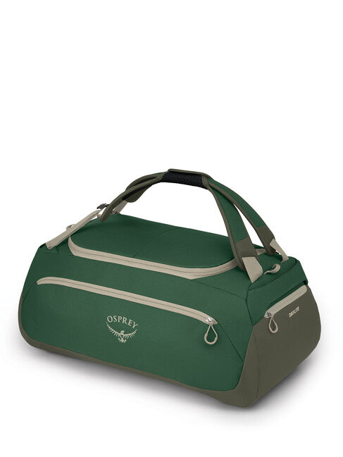 Osprey Daylite Duffel 60 Travel Bag, Green Canopy/Green Creek