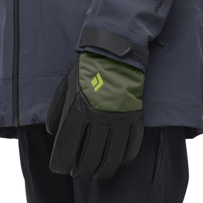 Black Diamond Legend Leather Gloves - John Jackson Edition, Black-Tundra