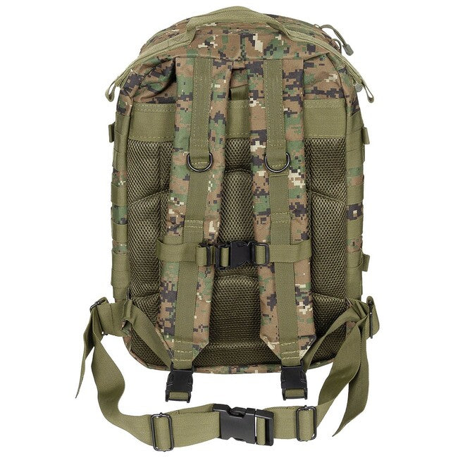 MFH Assault II Backpack, Digital Forest