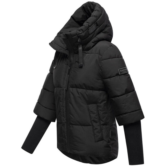 Navahoo Women's Winter Jacket LOTUSHERZ XIV, Black