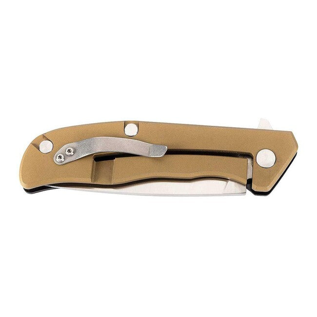 Herbertz TOP-Collection Single-Hand Folding Knife 9.5cm, G10, Stainless Steel, Black/Gold