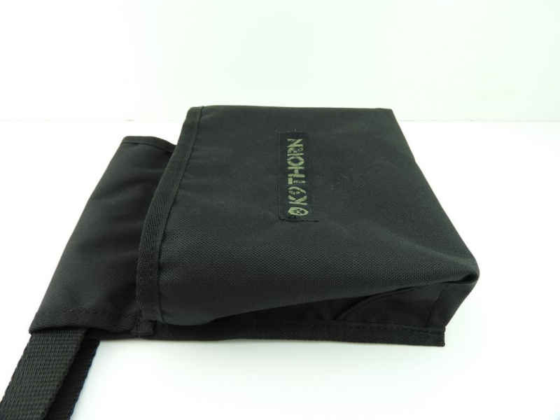 K9 Thorn Treat Pouch Open Top with Belt, Black