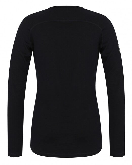 HUSKY Women's Merino Long Sleeve Thermal Shirt Merow L, Black