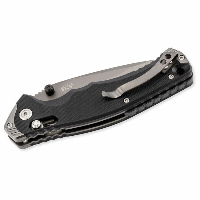 Herbertz Einhandme Axis Lock vreckový nôž 9cm čierna