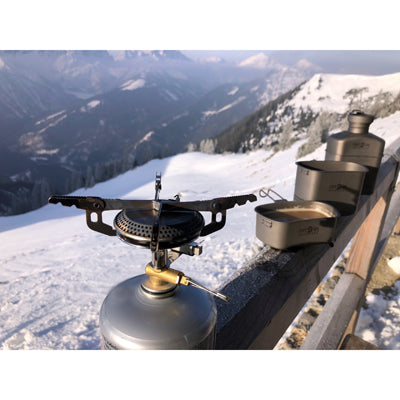 Origin Outdoors Gas Stove Stainless Steel, 3000 W