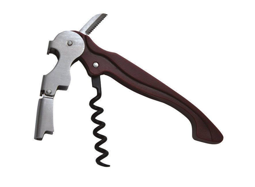 Baladeo ECO184 Allegro Waiter's Knife, Wine Red ABS Handle