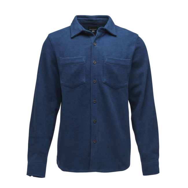 Black Diamond Project Heavy Flannel Men's Shirt, Indigo