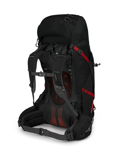 Osprey Aether Plus 60 Hiking Backpack, Black