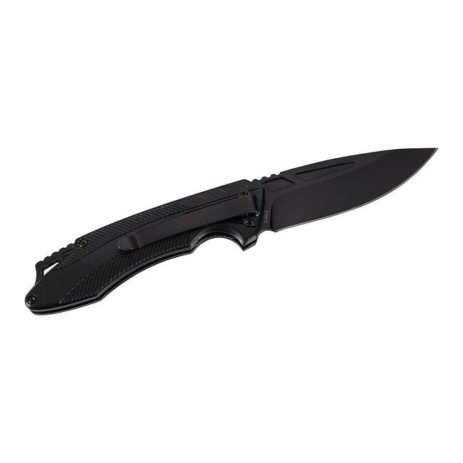 Herbertz Pocket Knife 9cm, Aluminum Red-Black
