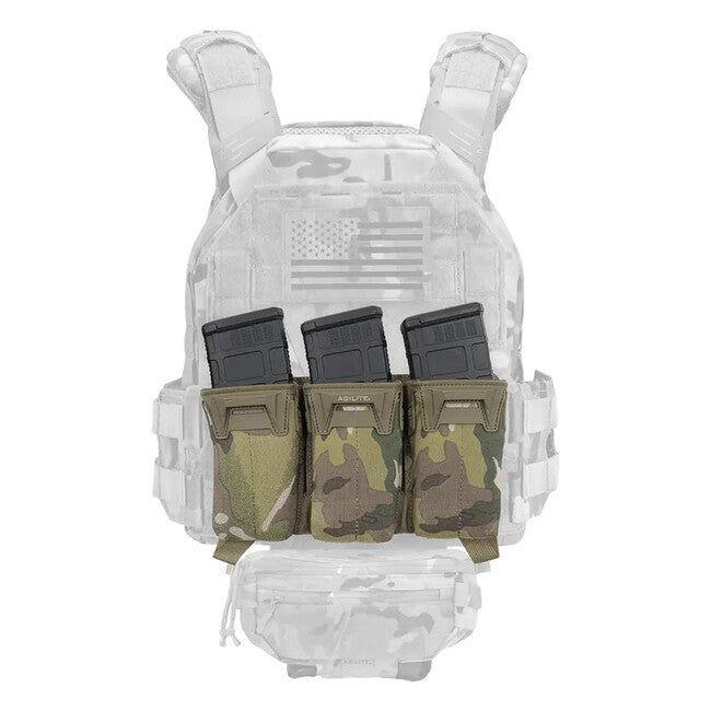 Agilite Pincer Triple Magazine Pouch, Multicam