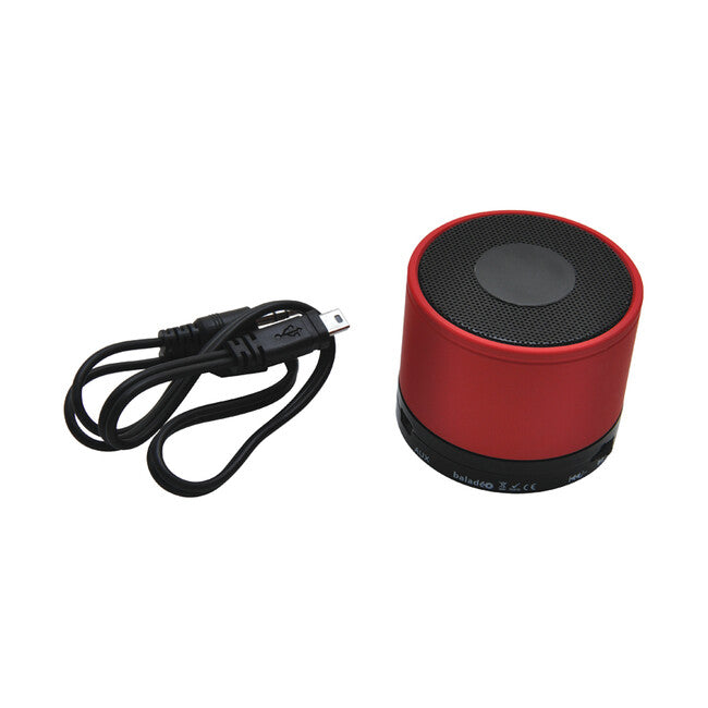 Baladeo PLR926 Thunder Bay Speaker with Handsfree and Bluetooth, Red
