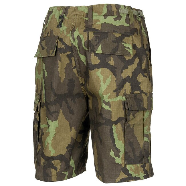 MFH BDU Ameriške kratke hlače Rip stop, M 95 CZ camo