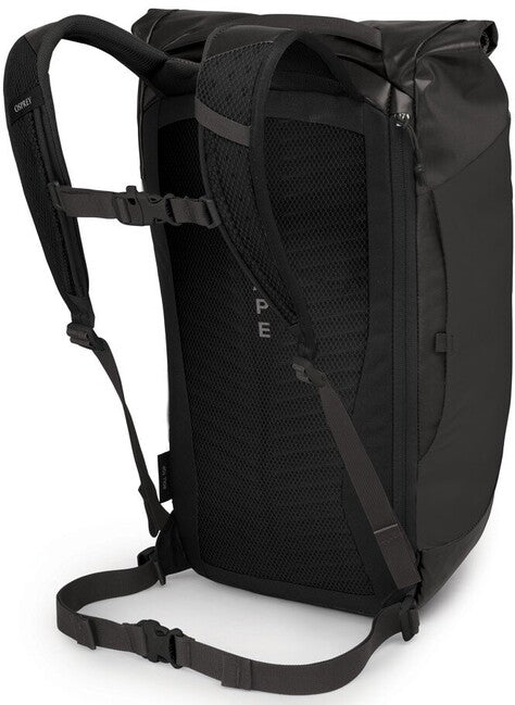Osprey Transporter Roll Top Urban Backpack, Black
