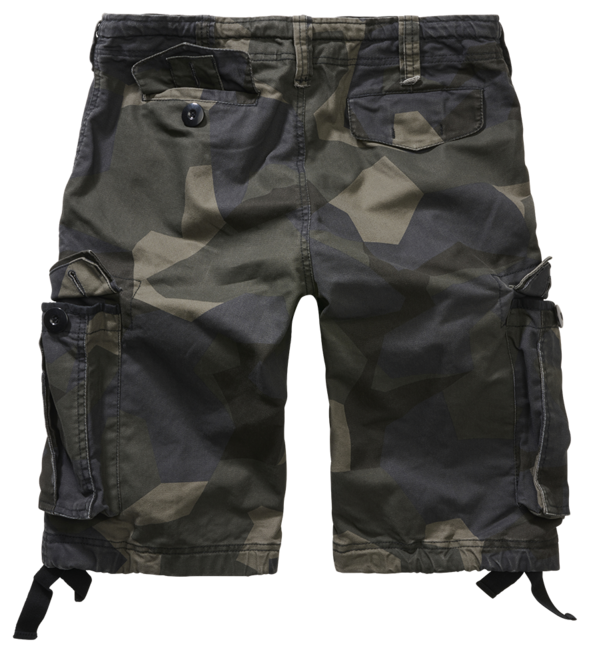 Brandit Vintage Shorts, M90 Dark Camo