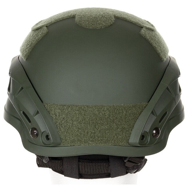 MFH US MICH 2002 Helmet, ABS Plastic, Olive Drab