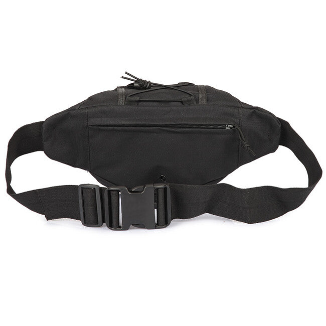 Dragowa Tactical Waterproof Tactical Hip Bag, Black