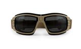 Wiley X Lynx Glasses, Matte Tan/Grey-Clear