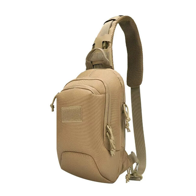 DRAGOWA TACTICAL Mike Sling Backpack, Black Camo