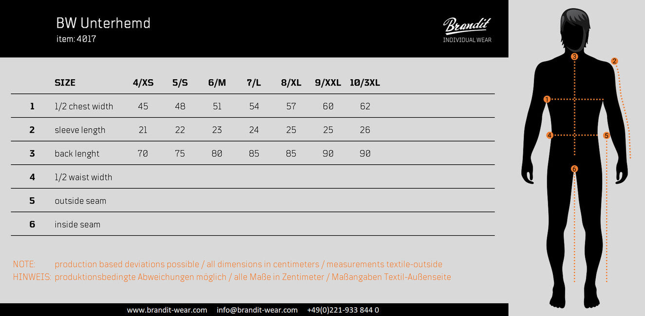 Brandit BW T-Shirt, Black