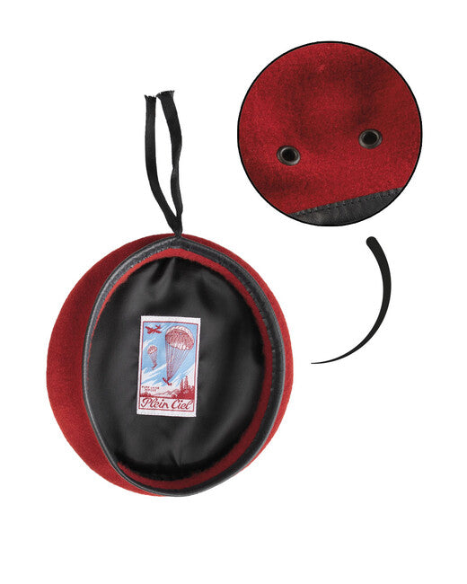 Mil-Tec BW Wool Beret, Red
