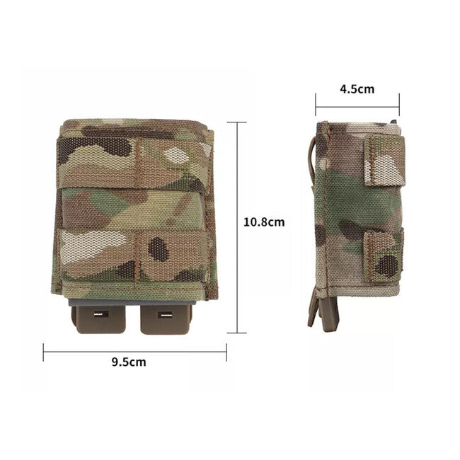 Leguon Tactical Magazine Pouch Scout 7.62mm AR15 M4, Grey