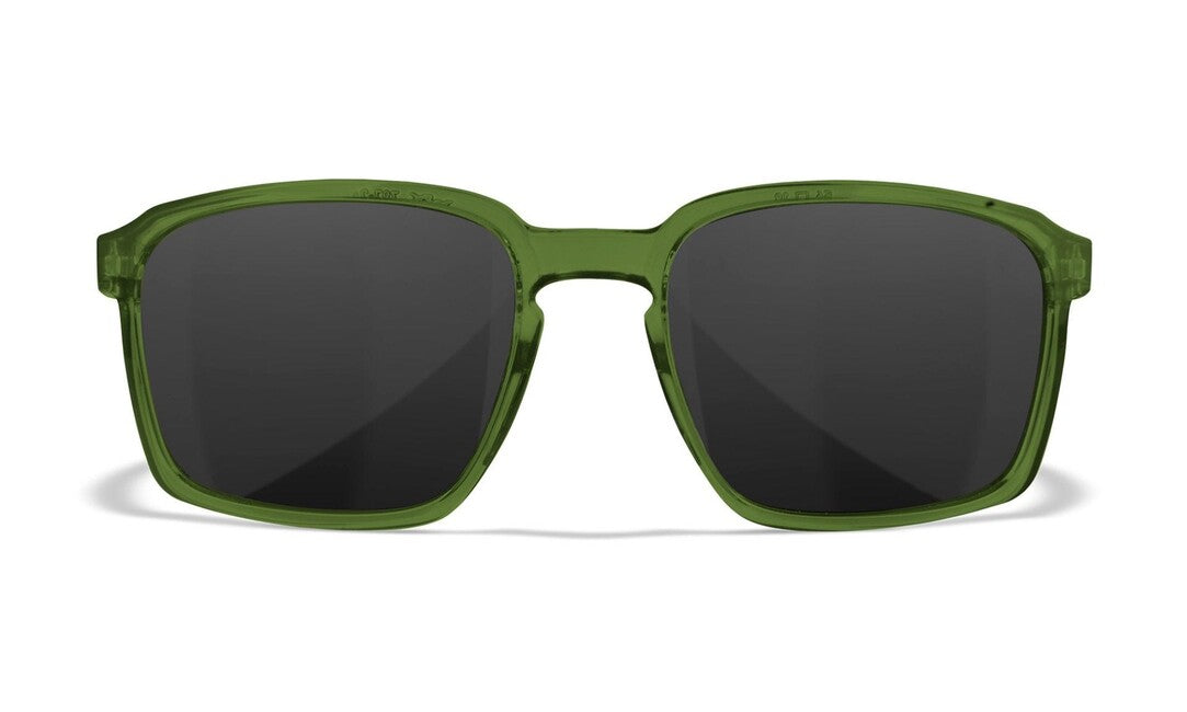 WileyX ALFA Sunglasses, Green Mirror