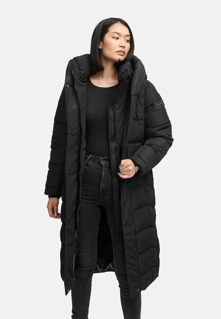 Navahoo Women's Winter Jacket ENGELSFEDER XIV, Black