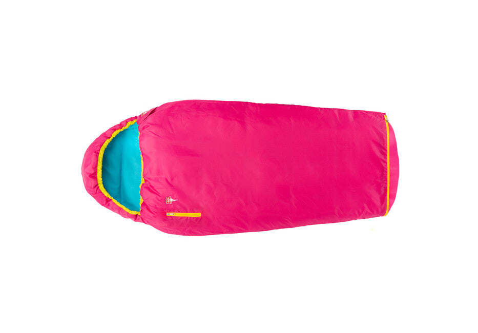 Grüezi-Bag Kids Colorful Grüezi Children's Sleeping Bag, Rose