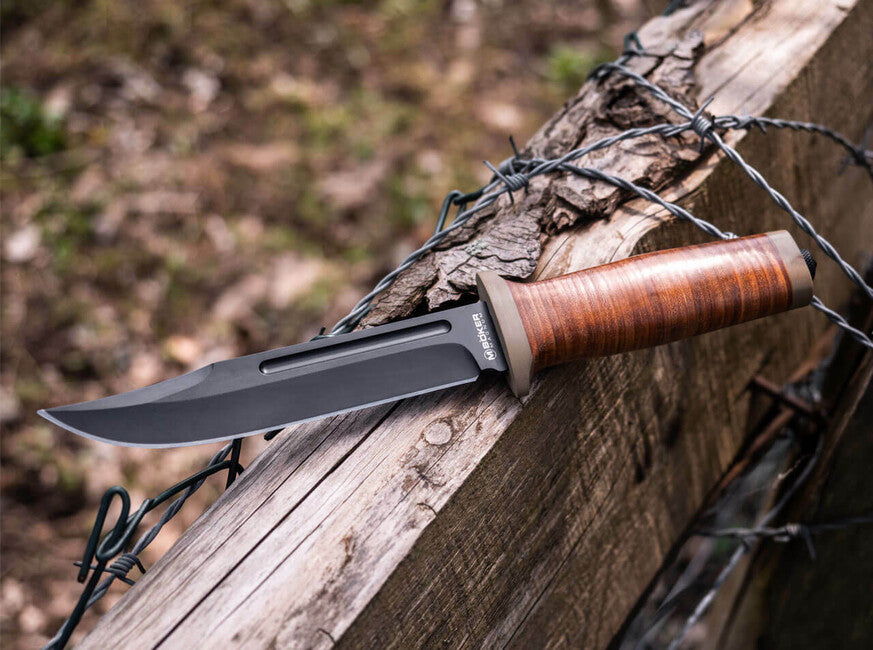 Böker Magnum Ranger Field Knife, 34.5cm, Black