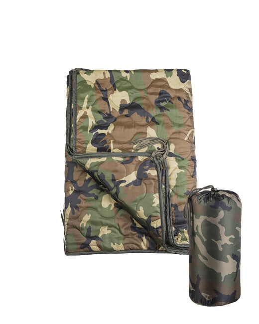 Mil-Tec Poncho Liner 210 x 150 cm, Woodland
