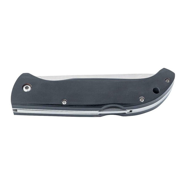 Herbertz Folding Pocket Knife 9cm, Black Pakka Wood