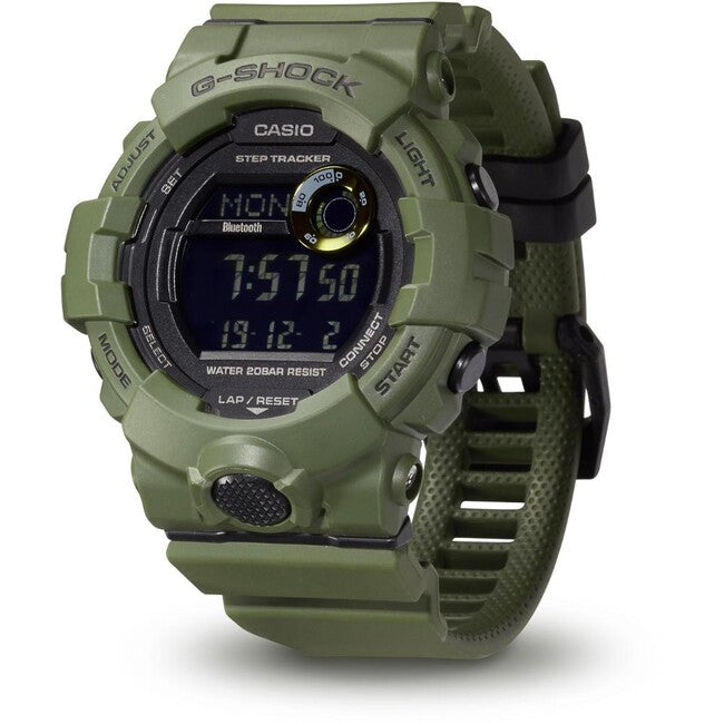 Casio G-Shock Watch GBD-800UC-3ER, Black/Green