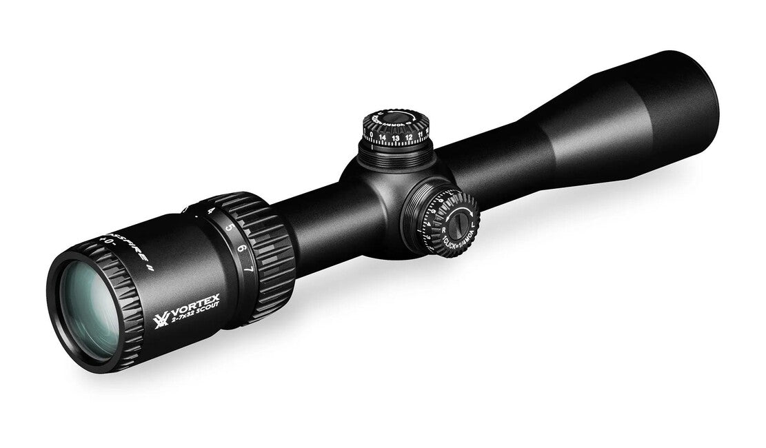 Vortex Optics Crossfire II 2-7x32 SFP V-Plex MOA Scout Rifle Scope